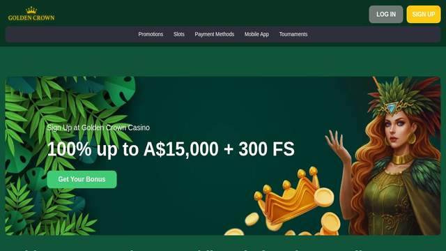 Golden Crown Casino casino screenshot
